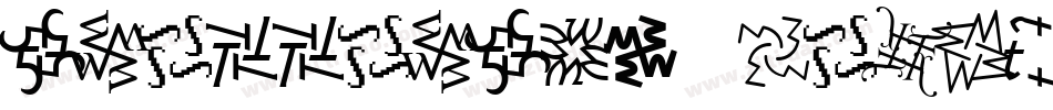 TrekkerTwo Regular字体转换